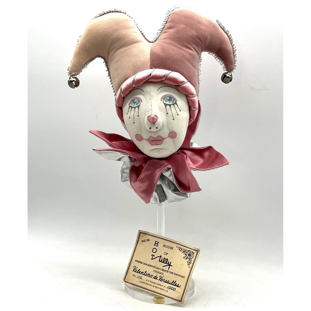 House of Tilly Valentino de Versailles Pierrot Art Bust Limited Edition 112/1000